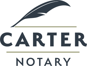 Carter Notary Logo