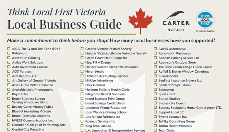 Strengthening the Canadian Economy and Supporting Local Businesses