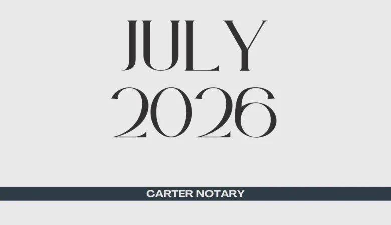 July 2026 Newsletter
